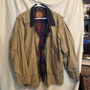 Men’s lightweight, lined jacket from Amber Crombie and Fitch size large